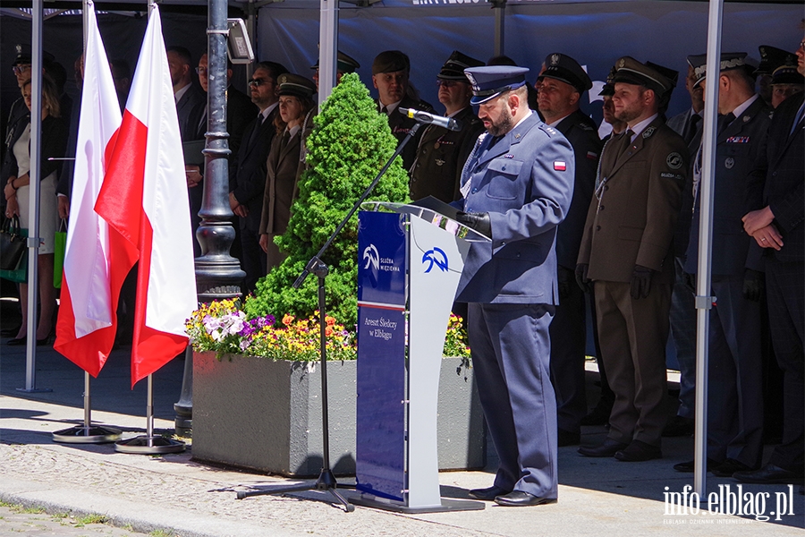 Uroczyste nadanie sztandaru Aresztowi ledczemu w Elblgu, fot. 72