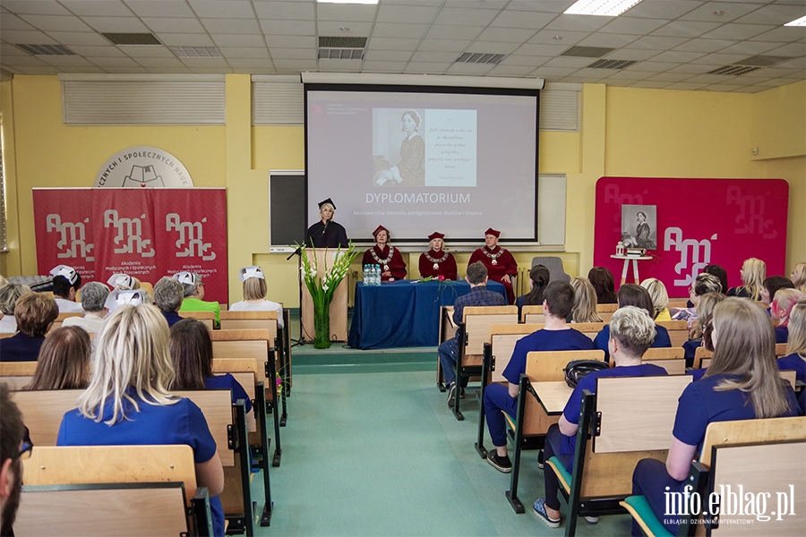 "To chwila, która pozostanie z nami na zawsze". Za nami czepkowanie w AMiSNS, fot. 22