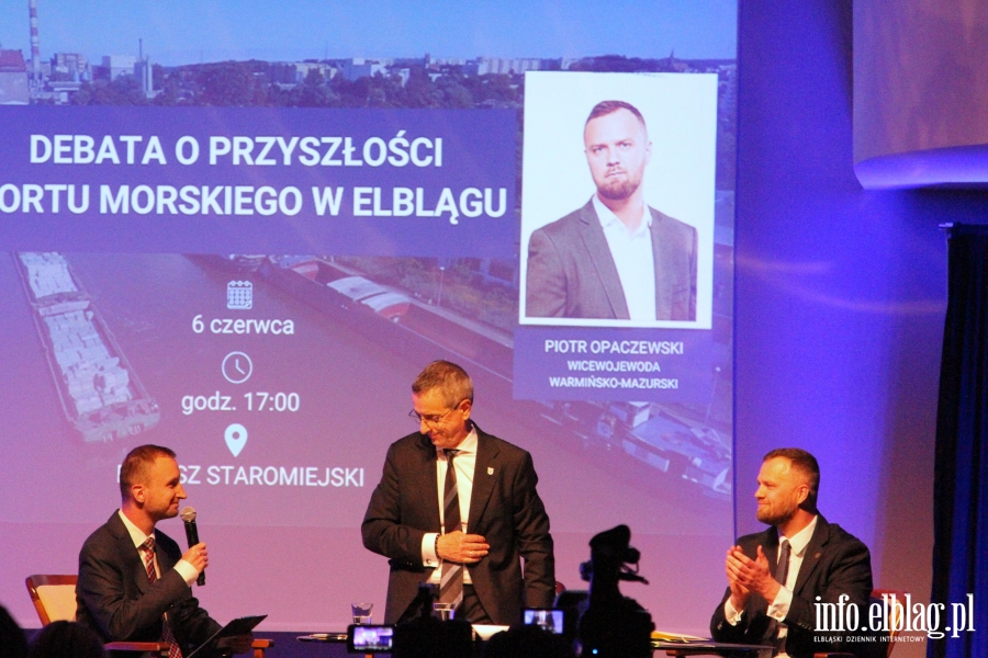 Debata Dotyczca Portu Morskiego w Elblgu, fot. 17