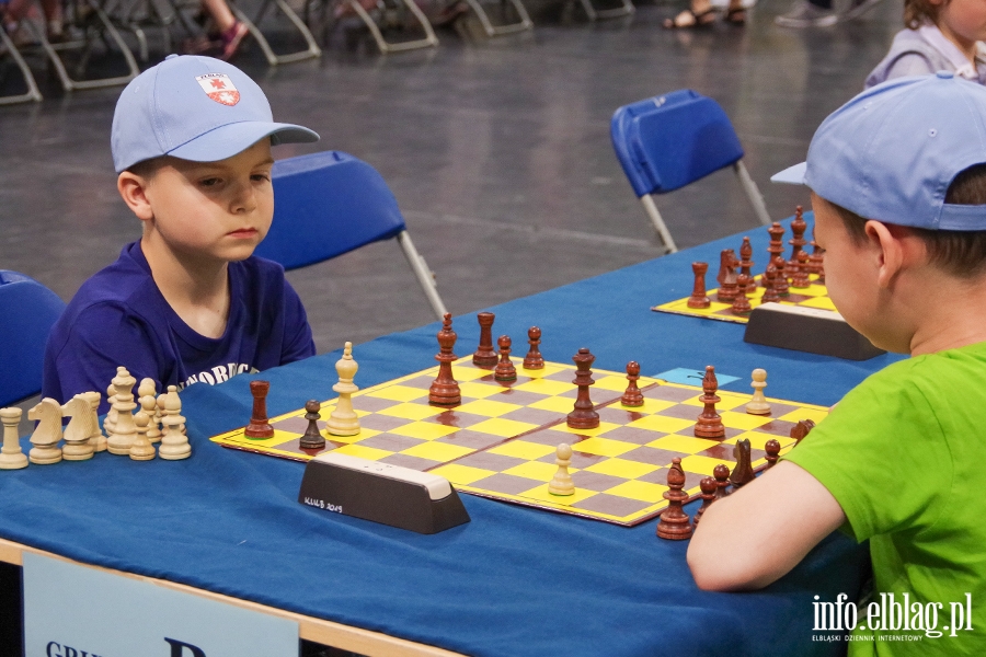 Elblg: Turniej szachowy. Rywalizowali uczniowie elblskich szk, fot. 2