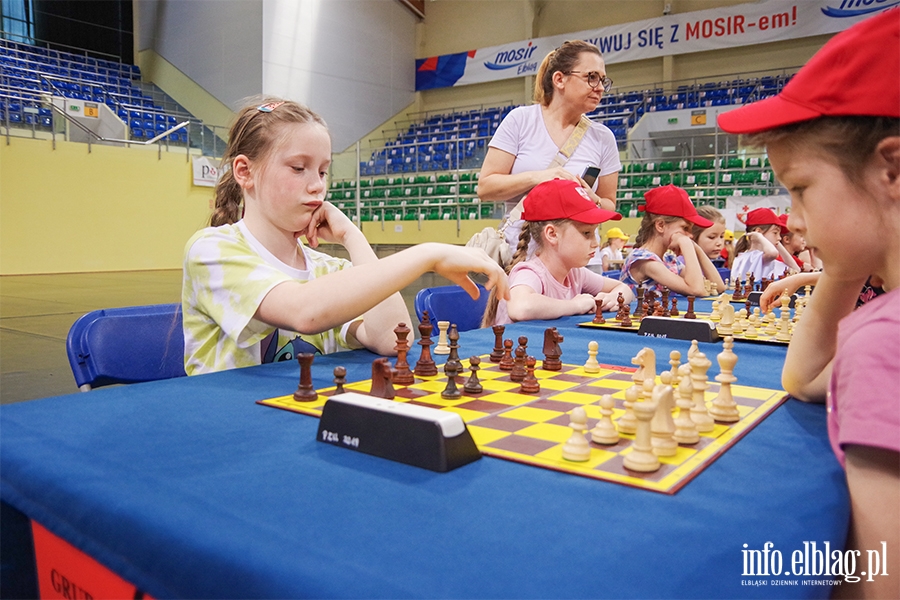 Elblg: Turniej szachowy. Rywalizowali uczniowie elblskich szk, fot. 6