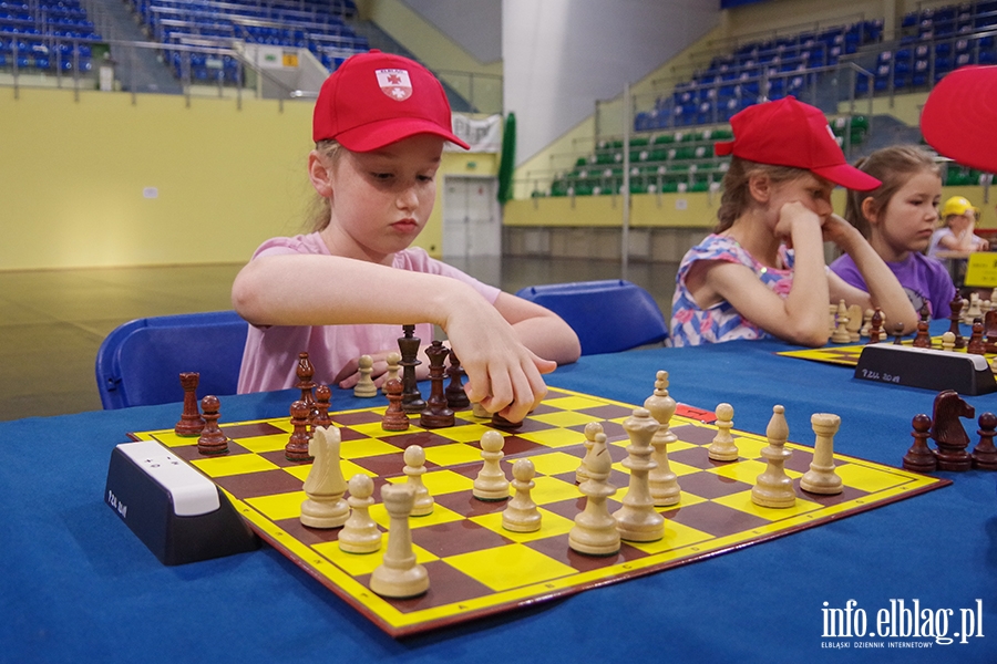 Elblg: Turniej szachowy. Rywalizowali uczniowie elblskich szk, fot. 7