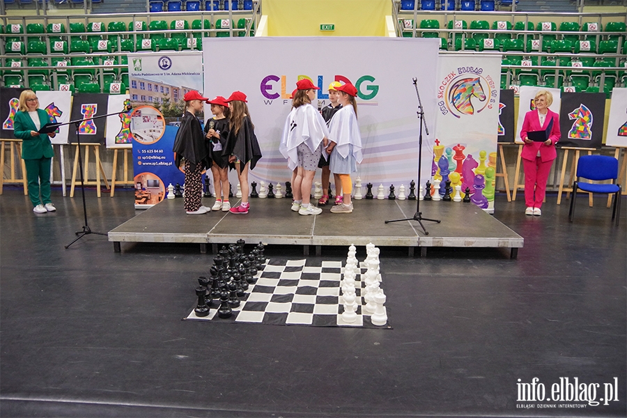 Elblg: Turniej szachowy. Rywalizowali uczniowie elblskich szk, fot. 34