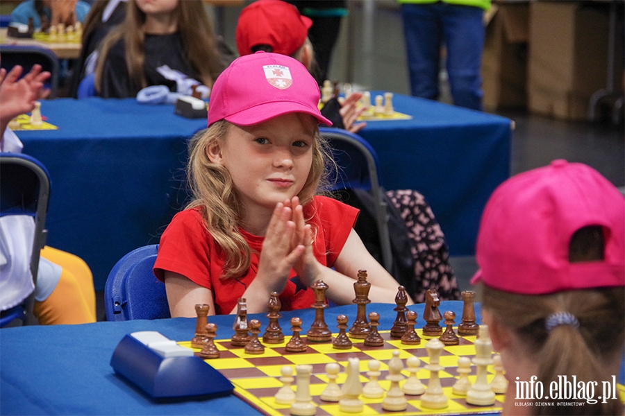 Elblg: Turniej szachowy. Rywalizowali uczniowie elblskich szk, fot. 36