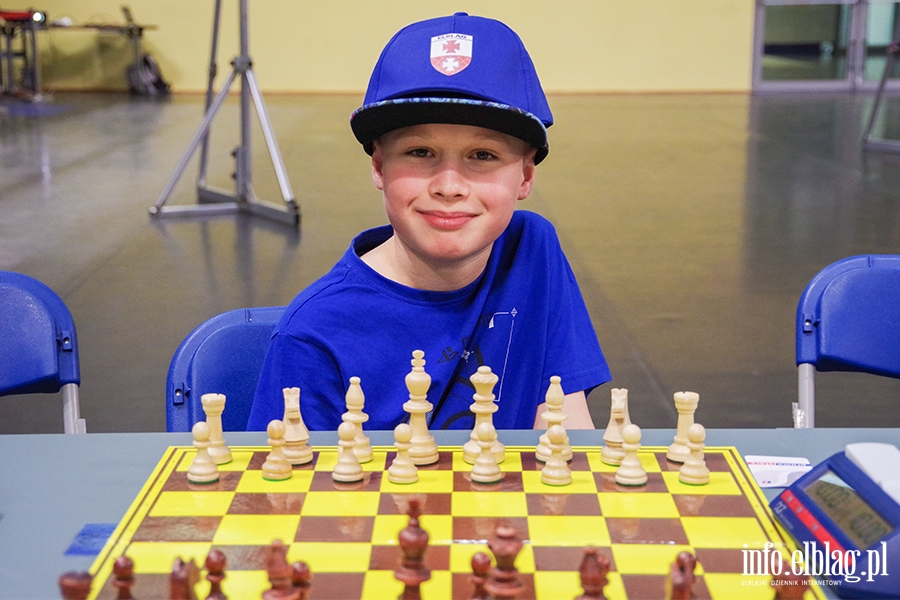 Elblg: Turniej szachowy. Rywalizowali uczniowie elblskich szk, fot. 38