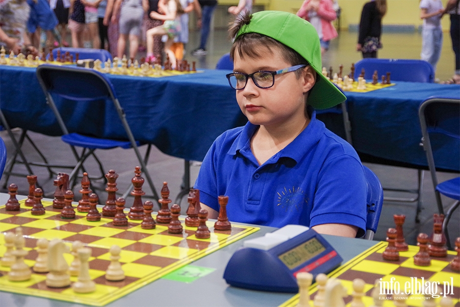 Elblg: Turniej szachowy. Rywalizowali uczniowie elblskich szk, fot. 39