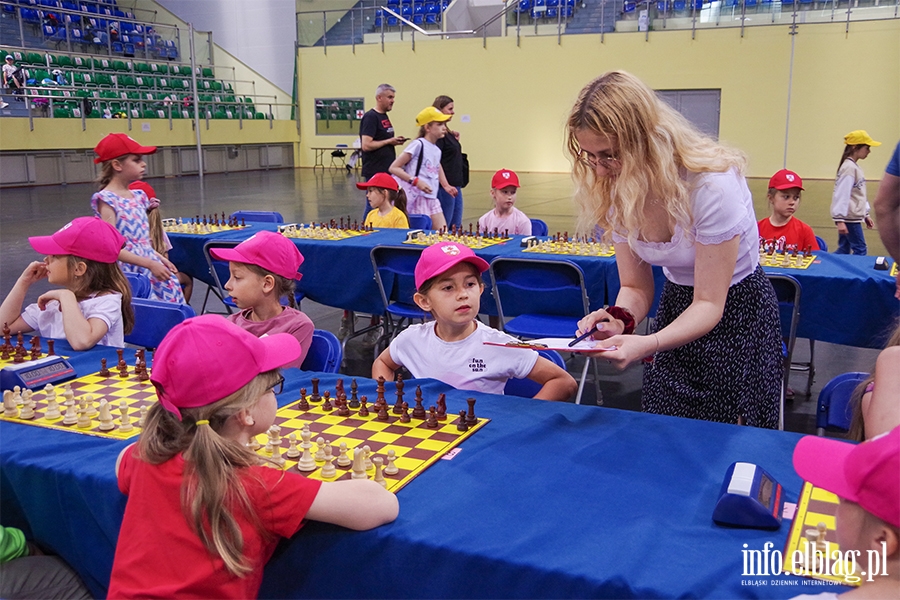 Elblg: Turniej szachowy. Rywalizowali uczniowie elblskich szk, fot. 43