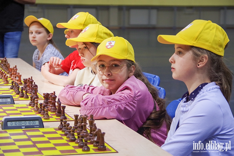 Elblg: Turniej szachowy. Rywalizowali uczniowie elblskich szk, fot. 44