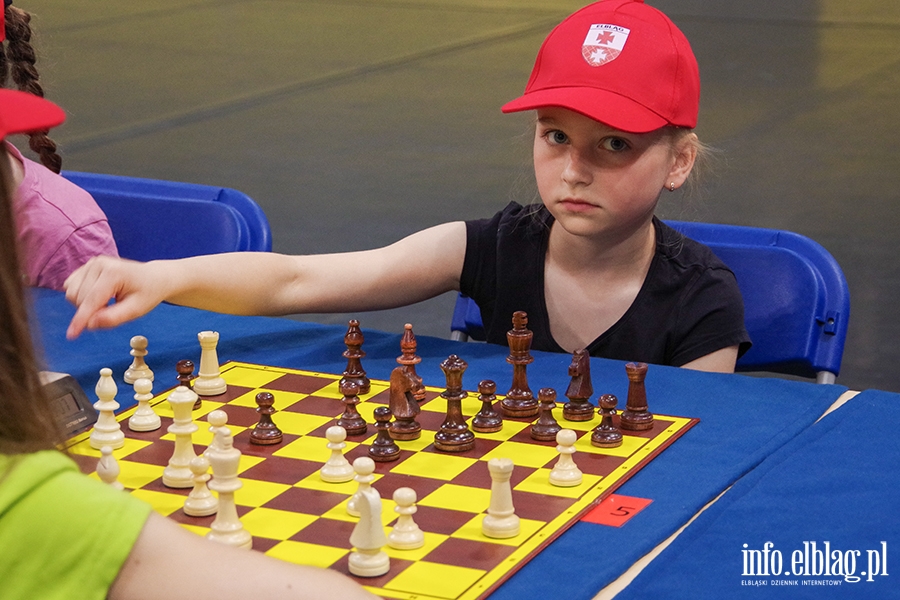 Elblg: Turniej szachowy. Rywalizowali uczniowie elblskich szk, fot. 58