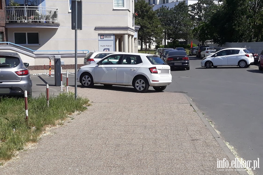 Mistrzowie parkowania w Elblgu (cz 259), fot. 8