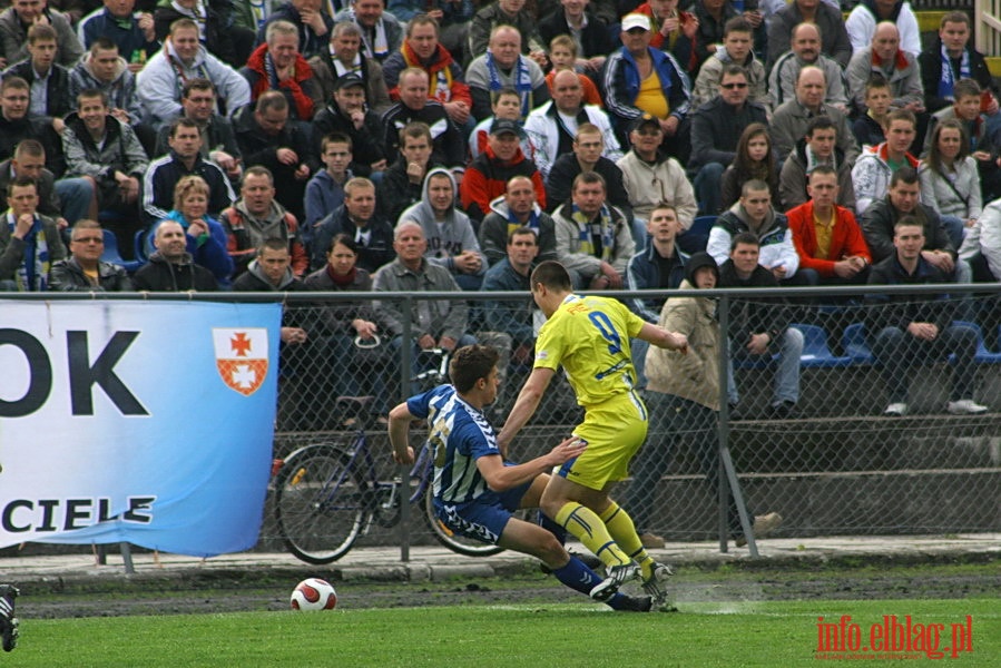 Mecz 30 kolejki II ligi: Olimpia Elbląg - Stal Rzeszów 0-1, fot. 9