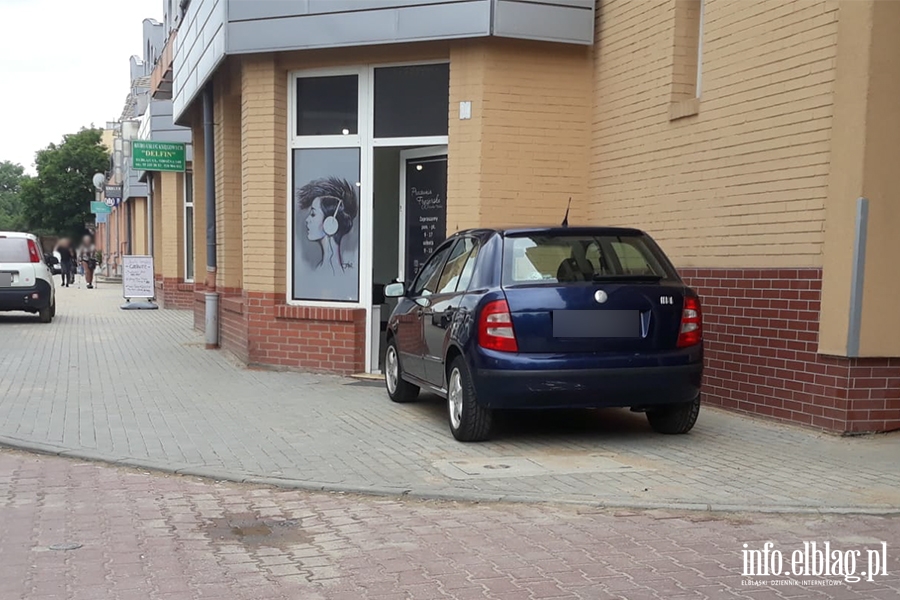 Mistrzowie parkowania w Elblgu (cz 260), fot. 8