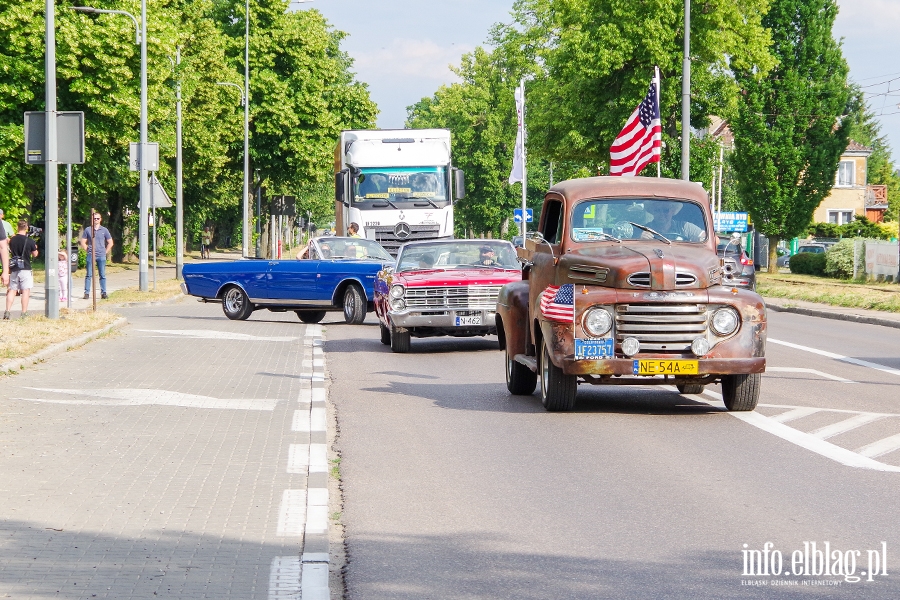 Elbląskie Święto Muzyki. Na początek uliczna parada i ryk silników, fot. 23