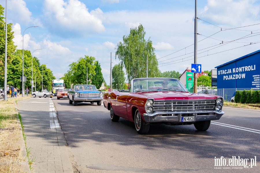 Elbląskie Święto Muzyki. Na początek uliczna parada i ryk silników, fot. 25