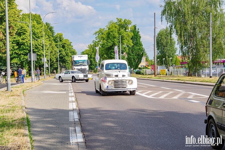 Elbląskie Święto Muzyki. Na początek uliczna parada i ryk silników, fot. 27