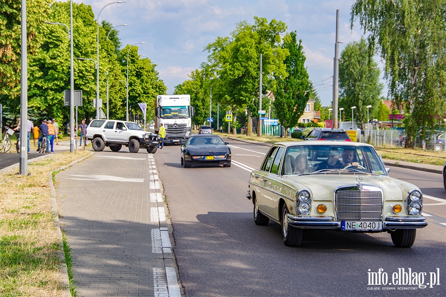Elbląskie Święto Muzyki. Na początek uliczna parada i ryk silników, fot. 31
