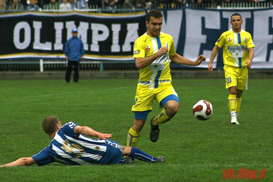 Mecz 30 kolejki II ligi: Olimpia Elblg - Stal Rzeszw 0-1, fot. 18
