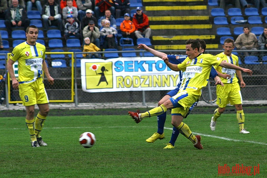 Mecz 30 kolejki II ligi: Olimpia Elblg - Stal Rzeszw 0-1, fot. 28