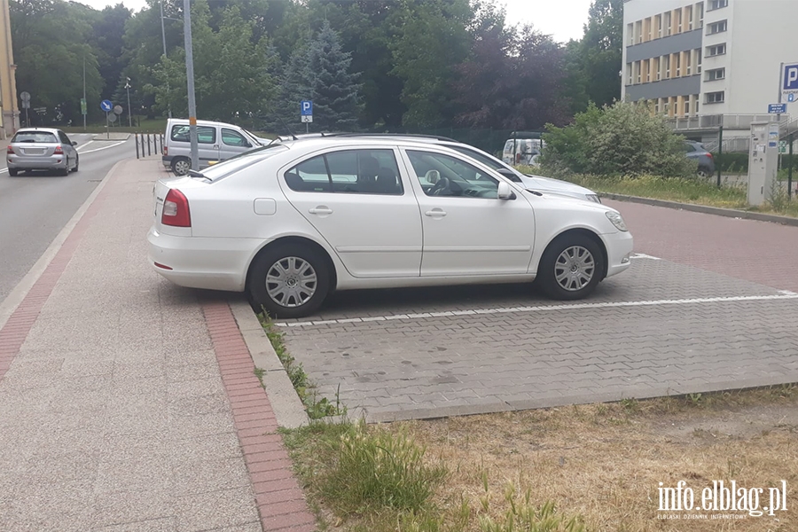 Mistrzowie parkowania w Elblgu (cz 263), fot. 4