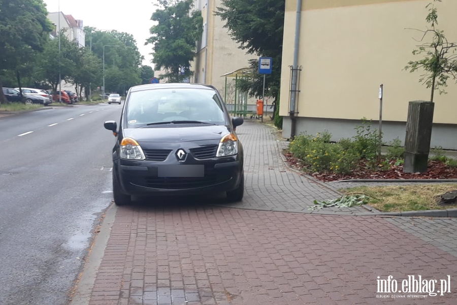 Mistrzowie parkowania w Elblgu (cz 263), fot. 5