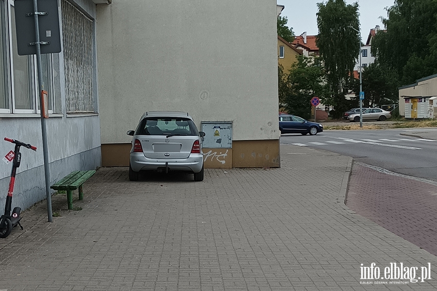 Mistrzowie parkowania w Elblgu (cz 265), fot. 5