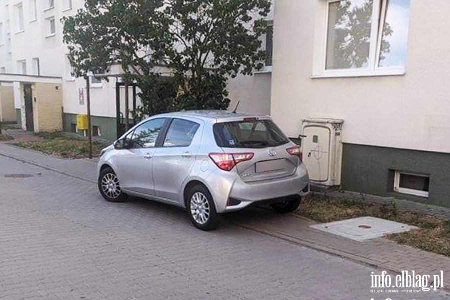 Mistrzowie parkowania w Elblgu (cz 266), fot. 7