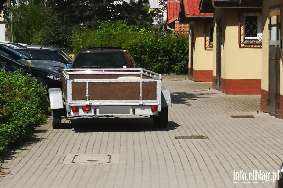 Mistrzowie parkowania w Elblgu (cz 266), fot. 9