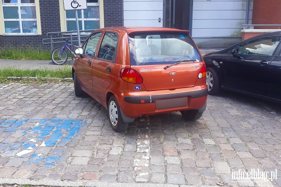 Mistrzowie parkowania w Elblgu (cz 267), fot. 6