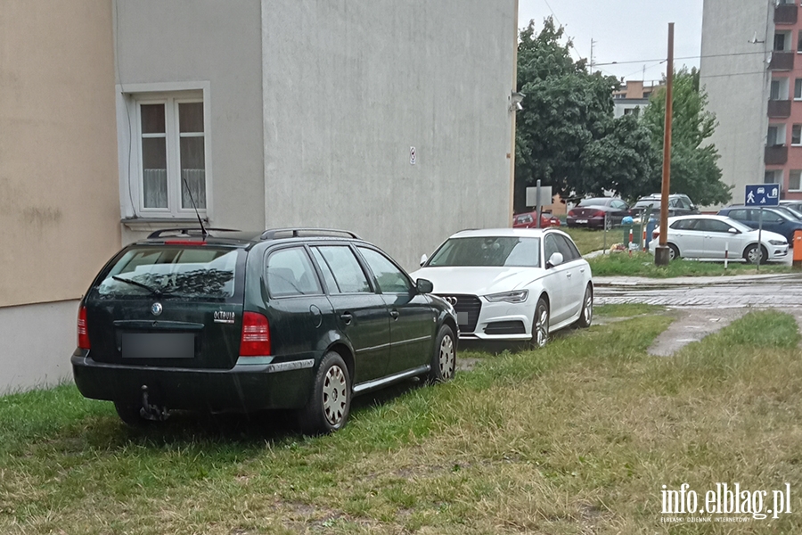 Mistrzowie parkowania w Elblgu (cz 268), fot. 11