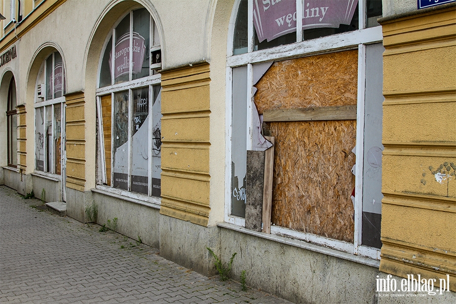 Zaniedbane ulice Elblga. Ulica 1 Maja, fot. 39