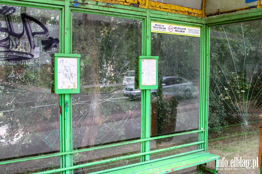 Zaniedbane ulice Elbląga.  Ulica Robotnicza, fot. 6