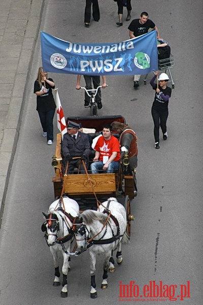 Juwenalia 2010 - Przemarsz studentw PWSZ ulicami miasta, fot. 20