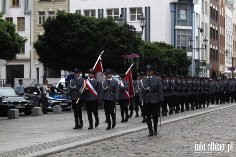 Wyróżniono 88 funkcjonariuszy i pracowników KMP w Elblągu, fot. 23