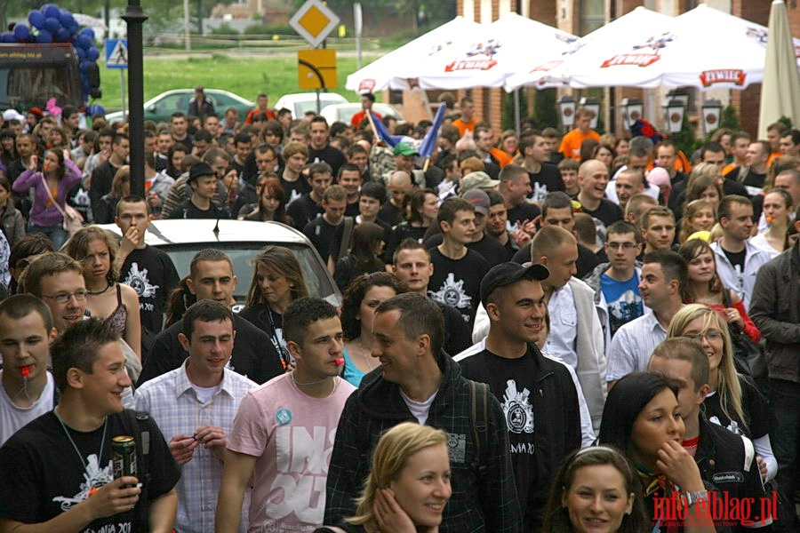 Juwenalia 2010 - Przemarsz studentw PWSZ ulicami miasta, fot. 35