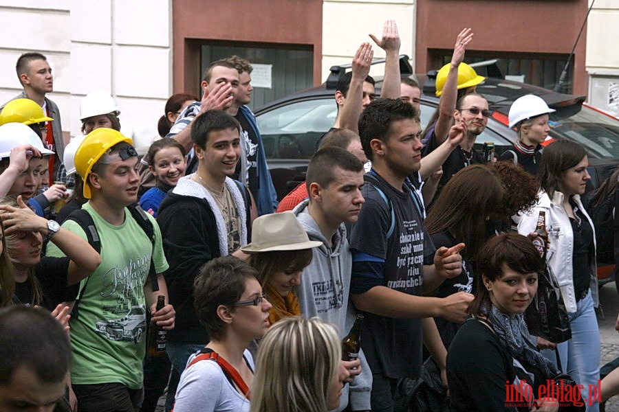Juwenalia 2010 - Przemarsz studentw PWSZ ulicami miasta, fot. 37