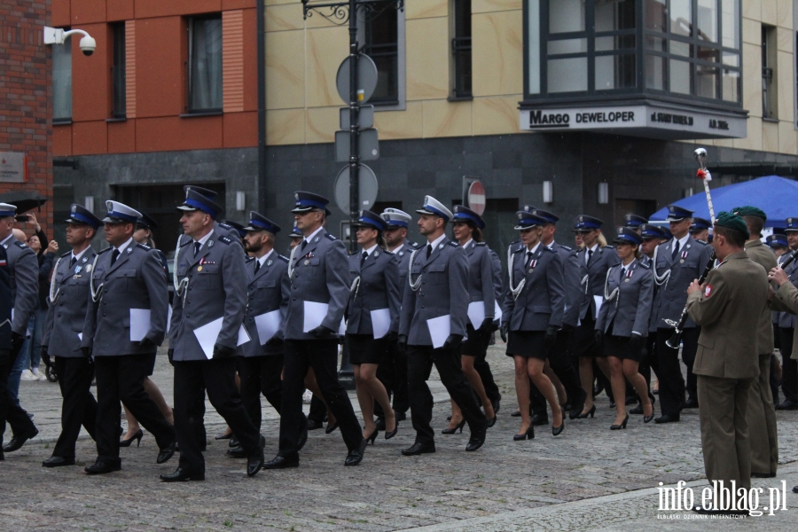 Wyróżniono 88 funkcjonariuszy i pracowników KMP w Elblągu, fot. 96