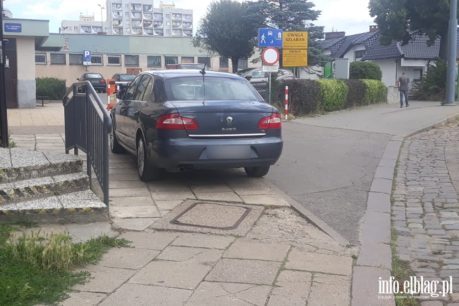 Mistrzowie parkowania w Elblgu (cz 270), fot. 10
