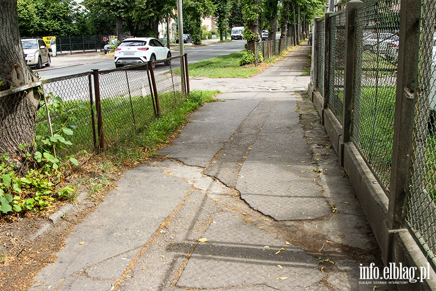 Zaniedbane ulice Elblga. Ulica Krlewiecka, fot. 3
