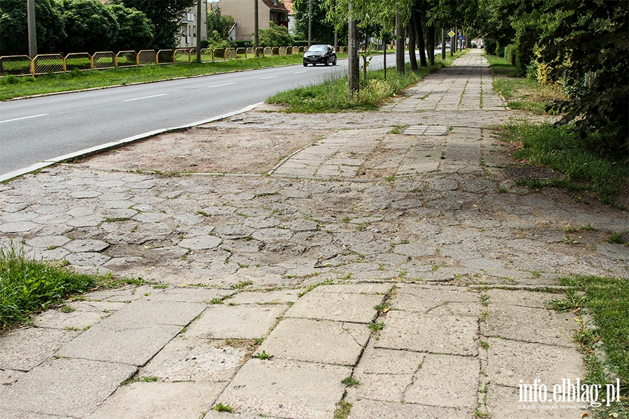 Zaniedbane ulice Elblga. Ulica Krlewiecka, fot. 26