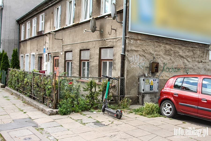 Zaniedbane ulice Elblga. Ulica Krlewiecka, fot. 31