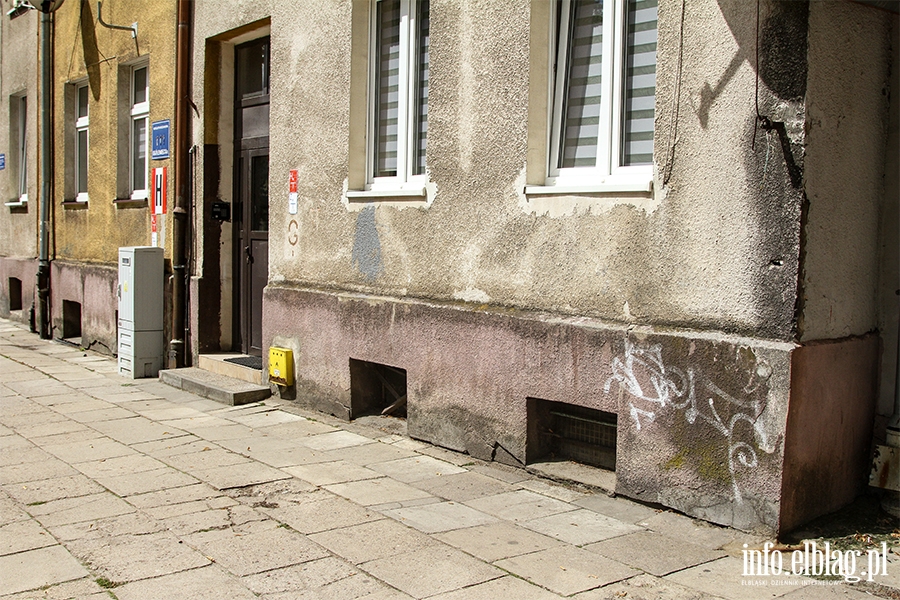 Zaniedbane ulice Elblga. Ulica Krlewiecka, fot. 35