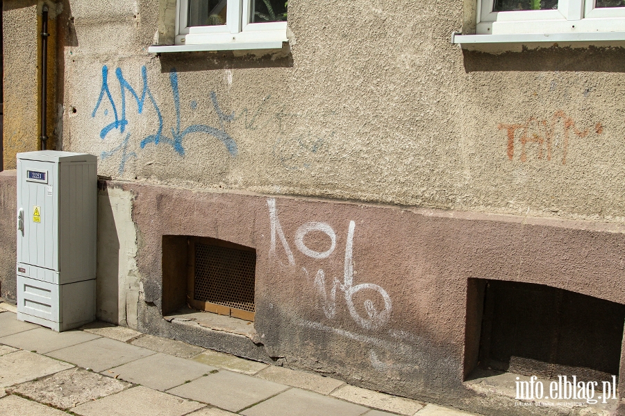 Zaniedbane ulice Elblga. Ulica Krlewiecka, fot. 36