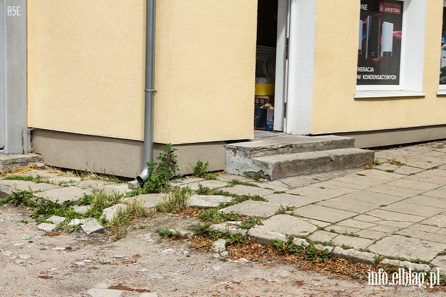 Zaniedbane ulice Elblga. Ulica Krlewiecka, fot. 42