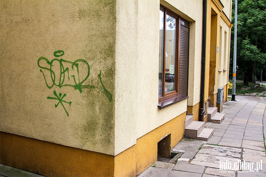 Zaniedbane ulice Elblga. Ulica Krlewiecka, fot. 58