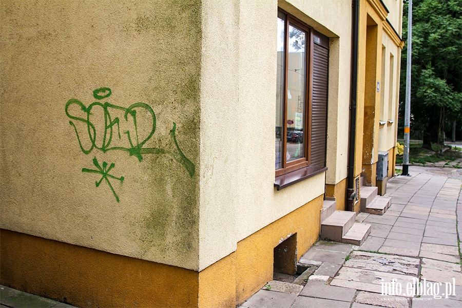 Zaniedbane ulice Elbląga. Ulica Królewiecka, fot. 58