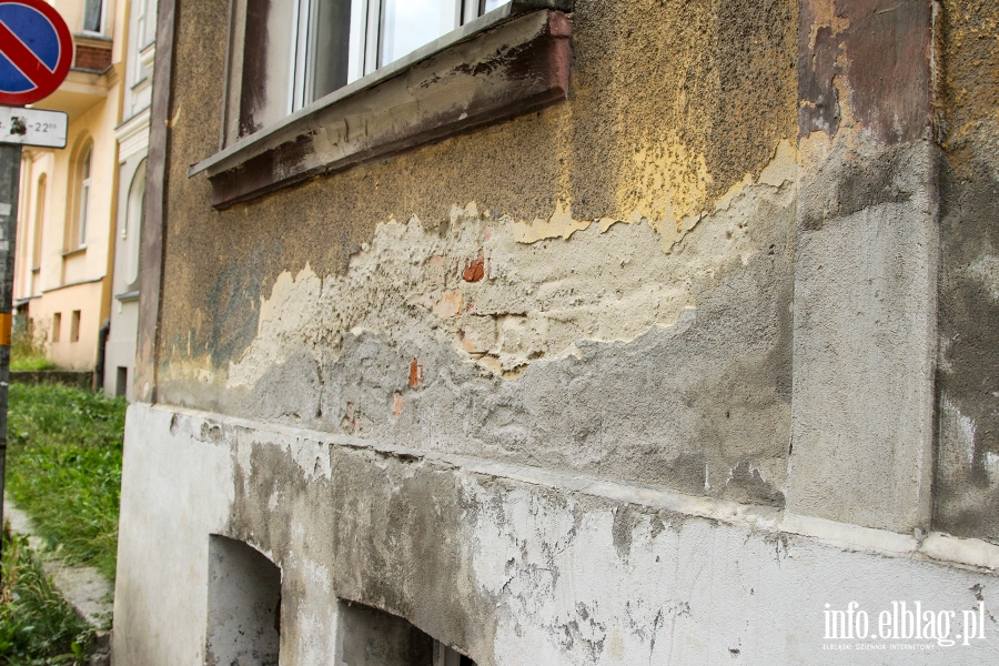 Zaniedbane ulice Elblga. Ulica Krlewiecka, fot. 91