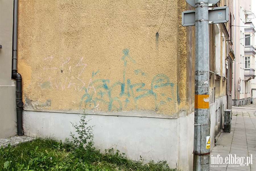 Zaniedbane ulice Elblga. Ulica Krlewiecka, fot. 92