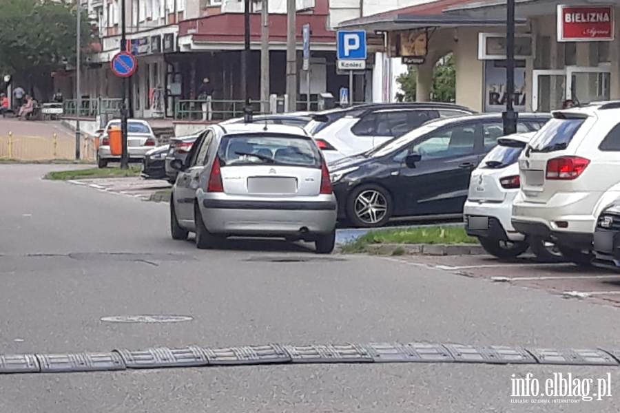 Mistrzowie parkowania w Elblgu (cz 271), fot. 4