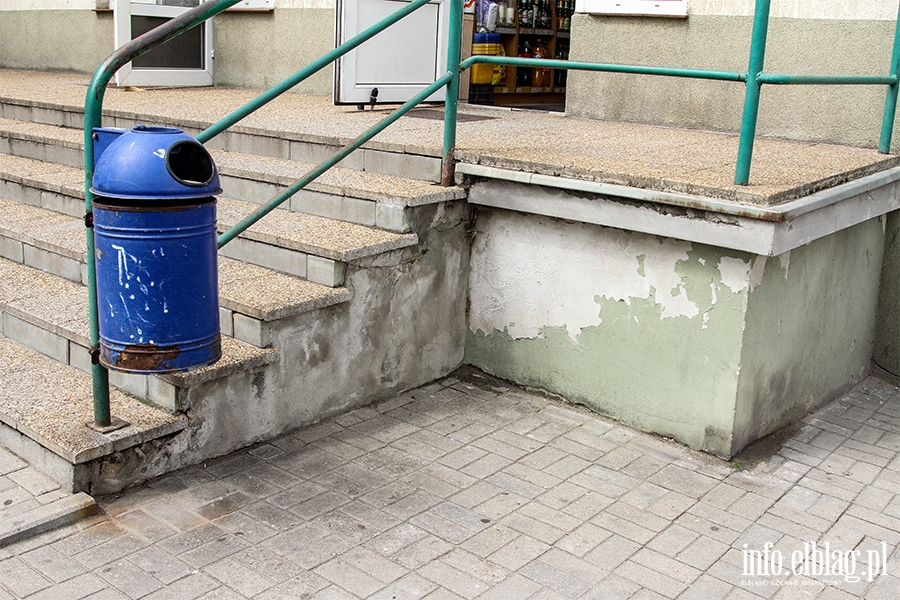 Zaniedbane ulice Elblga. Ulica Malborska, fot. 11