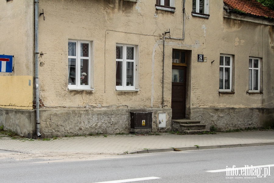 Zaniedbane ulice Elblga. Ulica Kociuszki, fot. 3